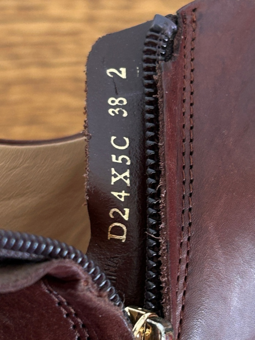 GEOX RESPIRA LEATHER ANKLE BOOT - Picture 7 of 9